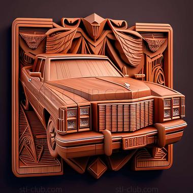 3D модель Cadillac Deville 1994 1999 (STL)